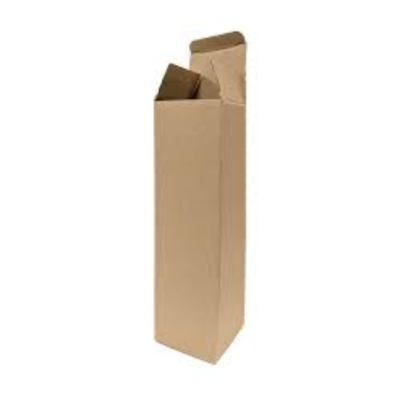 corrugated tuck top wine bottle box