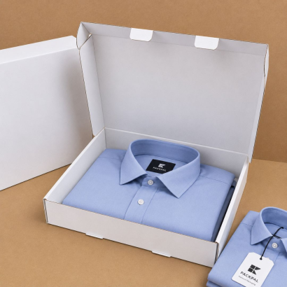 shirt and official apparel packaging box