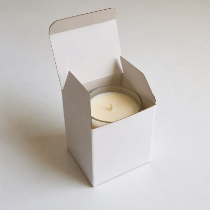 single candle box for shipping artisan candles